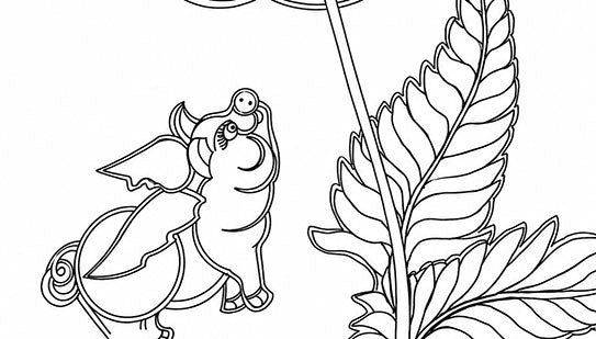 Take Time to Smell the Roses Coloring Poster | Inspirational Flower Coloring Page Printable